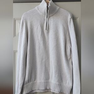Aeropostale Sweater Mens Size XL Long Sleeve Mock Turtleneck Zipper Pullover